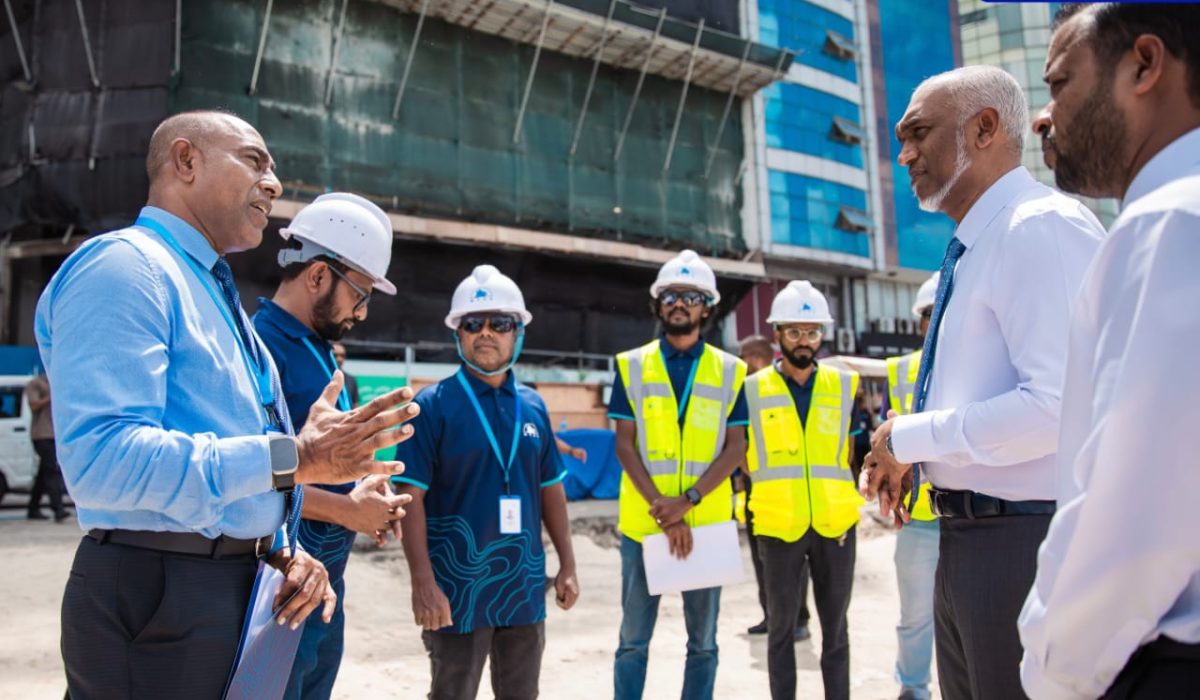 ބޮޑުތަކުރުފާނު މަގު ތަރައްގީކުރުމުގެ މަޝްރޫއު ކުރިއަށްދާ ގޮތް ބައްލަވާލެއްވުމަށް ރައީސް ވަޑައިގެންނެވުން