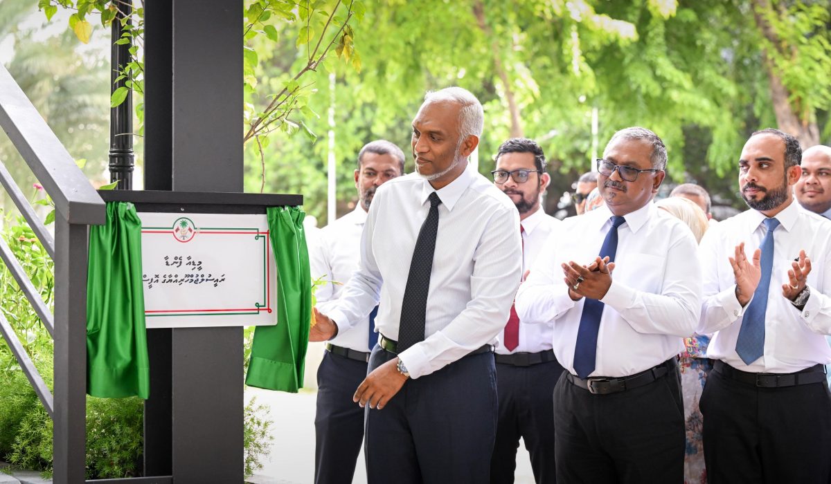 ރައީސް، މީޑިއާ ފެންޑާ ރަސްމީކޮށް ހުޅުއްވައިދެއްވުން-- ފޮޓޯ / ރައީސް އޮފީސް