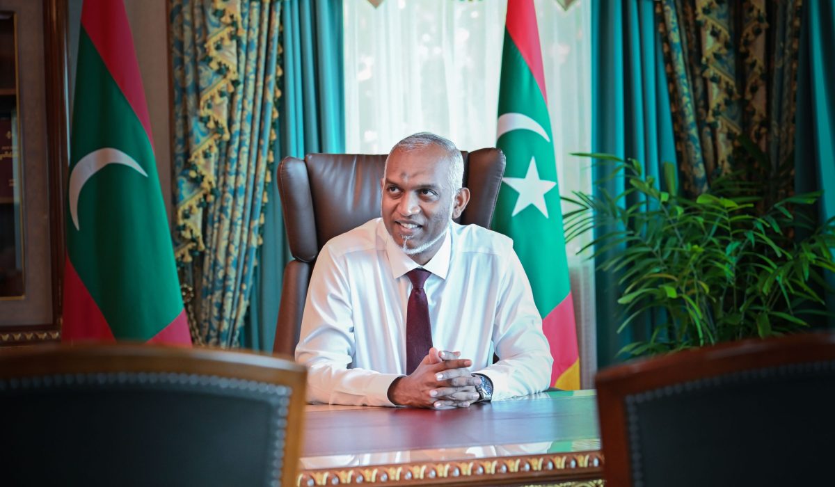 ރައީސުލްޖުމްހޫރިއްޔާ ޑރ. މުޙައްމަދު މުއިއްޒު