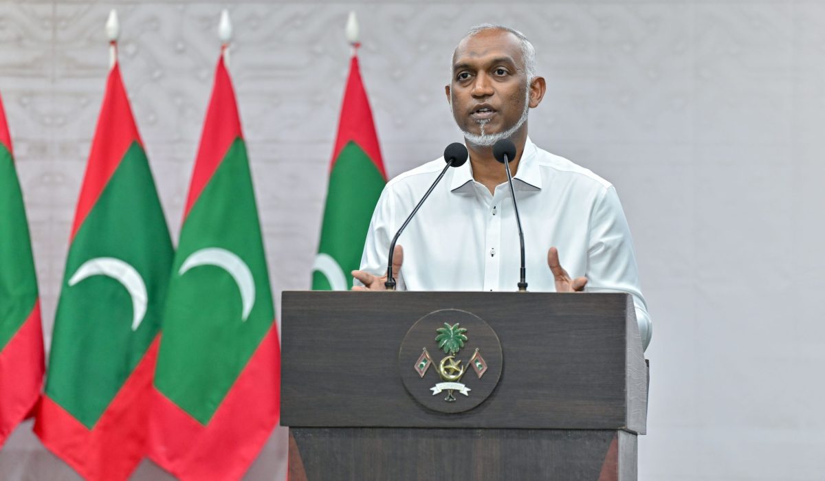 ރައީސުލްޖުމްހޫރިއްޔާ ޑރ. މުހައްމަދު މުއިއޒު