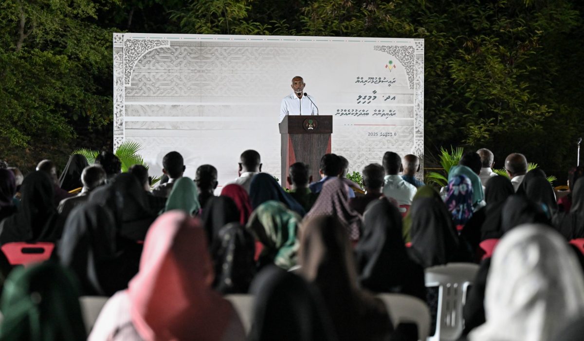 ރައީސް ޑރ. މުހައްމަދު މުއިއްޒު އދ. މާމިގިލގެ ރައްޔިތުންނާ ވާހަކަދައްކަވަނި