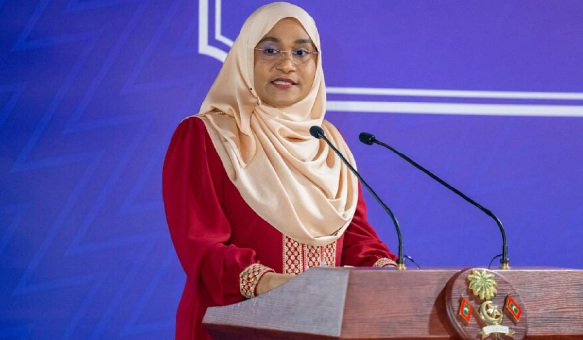 މެޑަމް ސާޖިދާ -- ފޮޓޯ:އިޖްތިމާއީ ވުޒާރާ