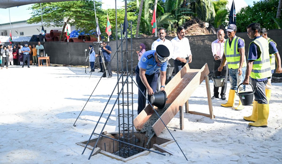 ފެލިދޫ ޕޮލިސް ސްޓޭޝަންގެއަމަލީ މަސައްކަތް ފެށުން