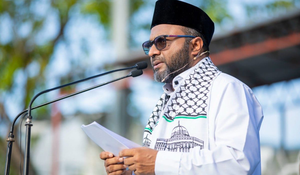 އިސްލާމިކް މިނިސްޓަރ ޑރ. މުހަންމަދު ޝަހީމް އަލީ ސައީދު---