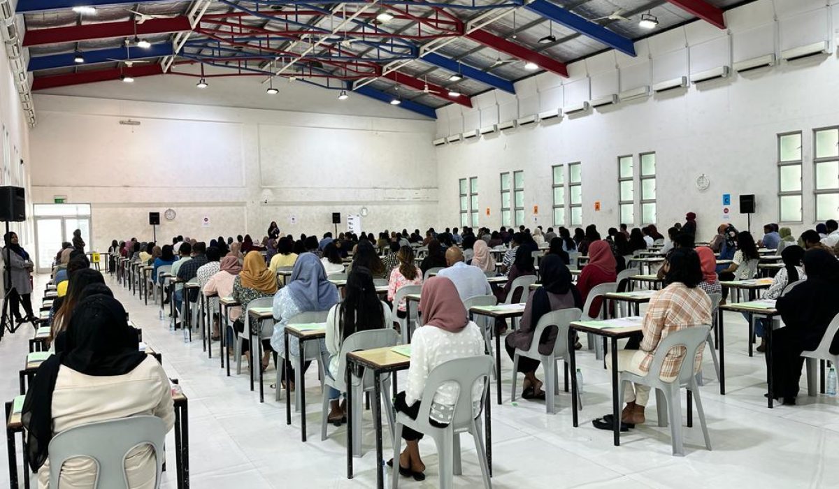 2022 ގެ ބާ އިމްތިހާނުގެ ތެރެއިން (ފޮޓޯ/ބާ ކައުންސިލް)